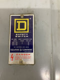 Square D HU-362AWK Safety Switch 7" W x 16" T x 5" L