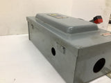 Square D HU-362AWK Safety Switch 7" W x 16" T x 5" L