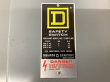 Square D HU363AWK 100 Amp Safety Switch 10-1/4" W x 20-1/2" T x 5-1/2" L