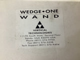 Vertical Technologies 1P979124 Wedge One Wand