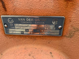 Van Der Graaf Motorized Pulley 1 1/2 HP 3 Ph 460 V Nsl9585 Tm315A50-815Z