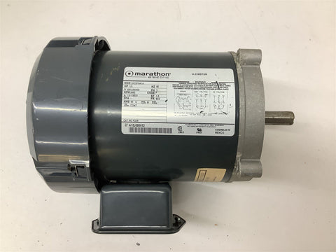 Marathon 5K33FN41A AC Motor 1/3HP 3450RPM 208-230/460V 56CFR 3PH 60HZ