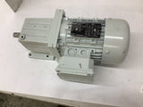 Lenze EN60034 MDEMAXX080-32C1V Motor 0.75kW 460V 1720RPM 60Hz W/ Gear Reducer