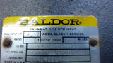 Baldor, Gf0524Cg/Gro134C039, 4.17 Input Hp, 5:1 Ratio, Left Angle Gear Reducer