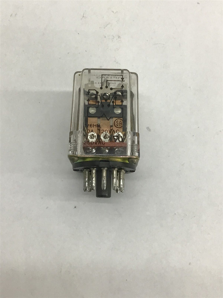 Potter & Brumfield KRP14AG Power Relay Magnetic Coil 6V 50/60Hz