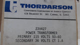 Thordarson Power Transformer - 23V427 - Primary 115 V -  50/60 Hz - New