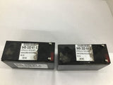 Johnson Controls JC1265 Rechargeable Battery Lot Of 2