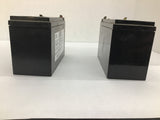 Johnson Controls JC1265 Rechargeable Battery Lot Of 2