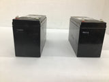 Johnson Controls JC1265 Rechargeable Battery Lot Of 2