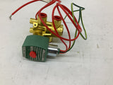 Asco 8321G002 3-Way Solenoid Valve 3/8"