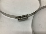 Breeze Hose Clamps 4 7" 3 5" Lot Of 7