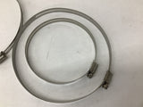 Breeze Hose Clamps 4 7" 3 5" Lot Of 7