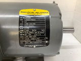 Baldor M3558T AC Motor 2 HP 208-230/460V 1800 RPM 4P 145T 3 Ph 60 Hz TEFC