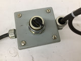 Industrial Switch Box With 13' Of Essex 16/3 600V