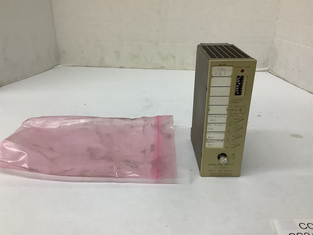 Siemens 6ES5 464-8MA21 Analog Input Module