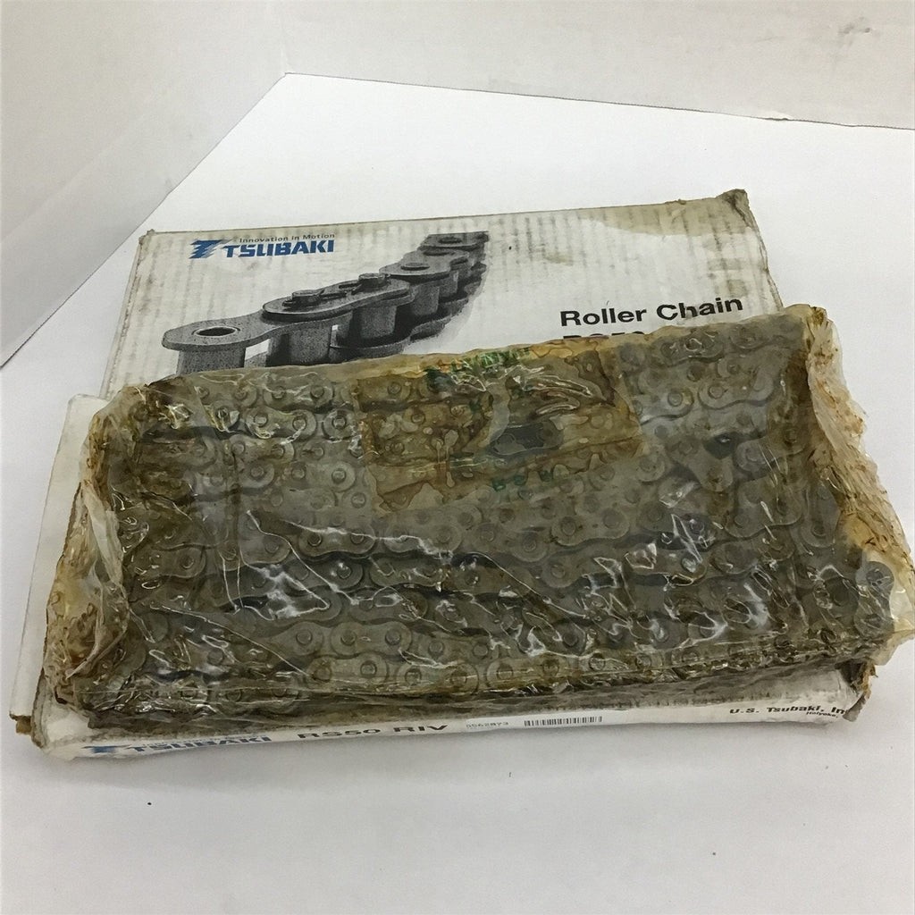Tsubaki RS50 Riveted Roller Chain 10' Lot Of 2