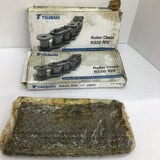 Tsubaki RS50 Riveted Roller Chain 10' Lot Of 2