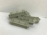 Epic H-BE 24 BS DR 25-48016A Connector Lot Of 5
