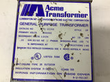 Acme T-1-81050 120/240 V 50/60 Hz Transformer