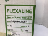 Grove Gear (SP)FHMQ220-1 50:1 Ratio Bore Size 1.250 56C Gear Reducer