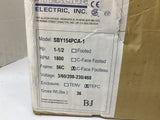 Sterling SBY154PCA-1 AC Motor 1 1/2HP 1800RPM 56CFR 208-230/460V 3PH 60HZ TEFC