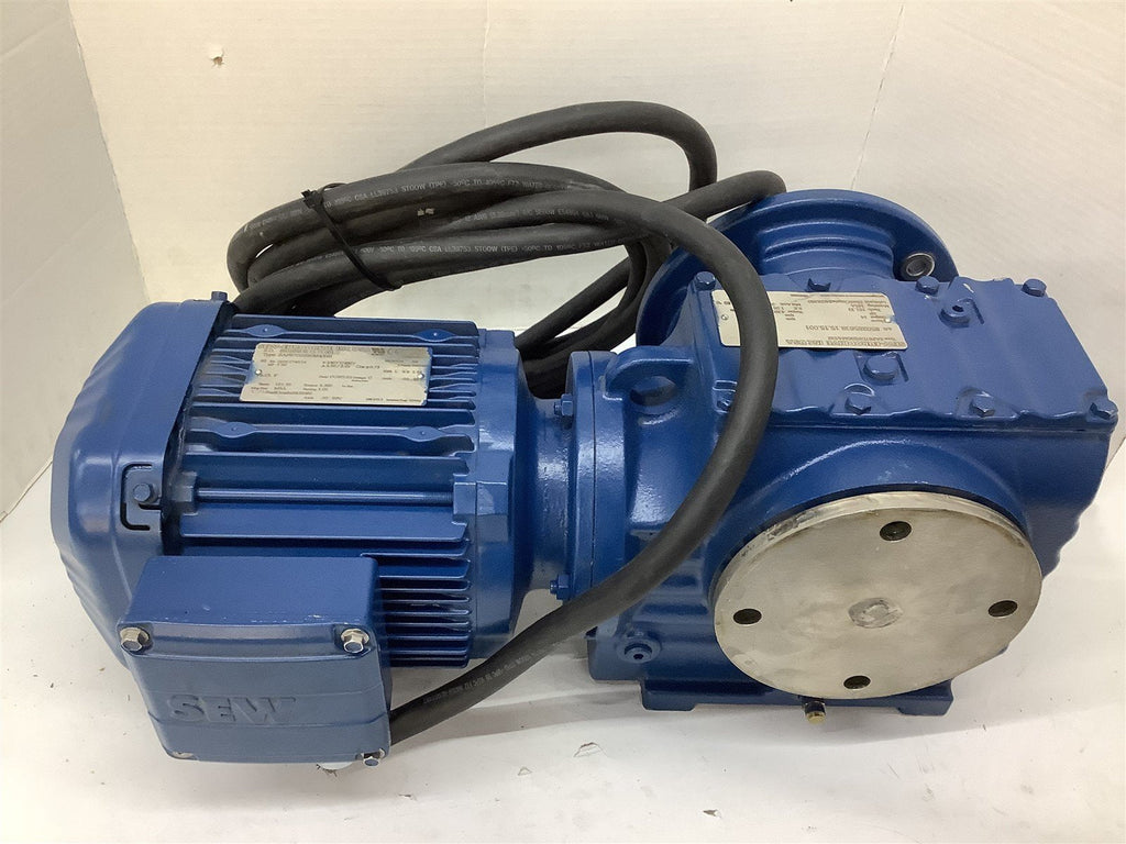 Sew-Eurodrive SAF67DRE90M4/DH Gear Motor 1.50HP 60HZ 1740RPM 230/460V
