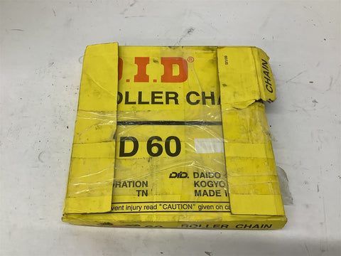 D.I.D Roller Chain 60 Chain 160 Links (10')