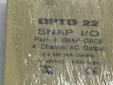 Opto 22 SNAP-OAC5 Snap I/0 4 Channel AC Output Lot Of 2