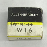 Allen-Bradley W16 Overload Heater Element Lot Of 2