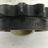Martin Sprocket 60BTB15H 1610 60 Chain 15 Teeth uses 1610 bushing