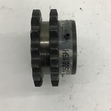 Martin Sprocket D50B15H Double 50 Chain 15 teeth