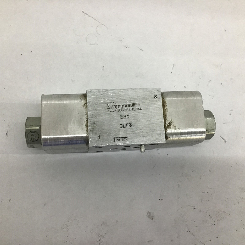 Sun Hydraulics EBY 9LF3 Manifold Hydraulic Valve