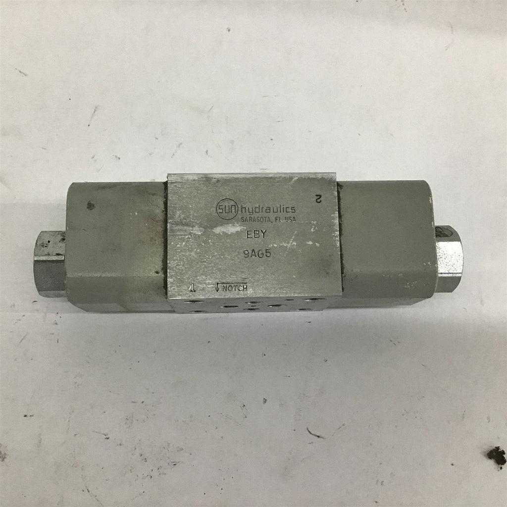 Sun Hydraulics EBY 9AG5 Manifold Hydraulic Valve