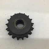 Tsubaki HD50B17 Sprocket 1/4" Teeth Width 1 1/2" ID