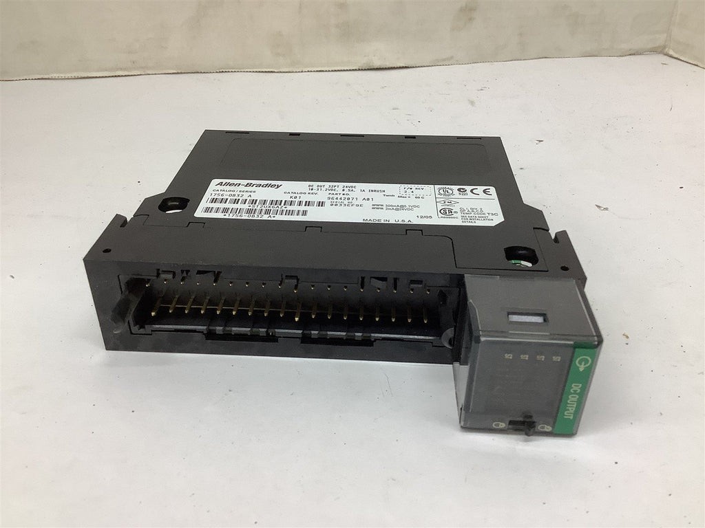 Allen Bradley 1756-OB32 A Missing Terminal DC Out 32PT 24VDC
