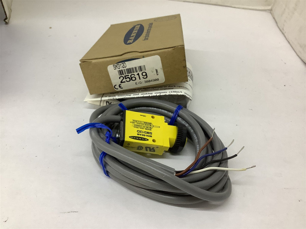 Banner SM312D 25619 Sensor Switch 150mA 30VDC