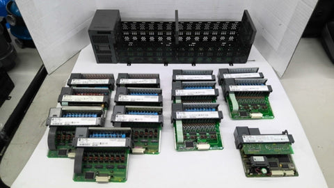 Allen-Bradley 1746-A13 13 Slot Rack With 1747-L532 Processor Unit