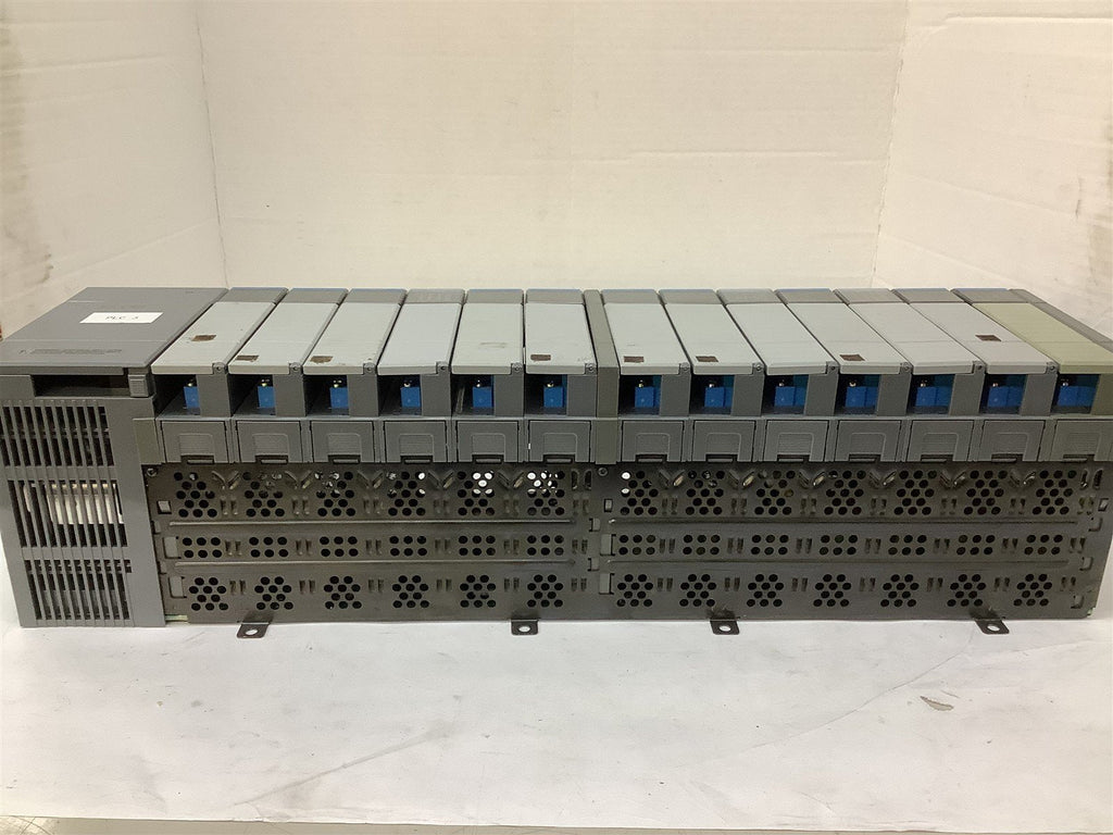 Allen Bradley 1746-P2 / 1746-A13 Filled PLC Rack – BME Bearings and Surplus