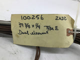 Type E U252E31UO398 Thermocouple 39 3/4" X 1/4"