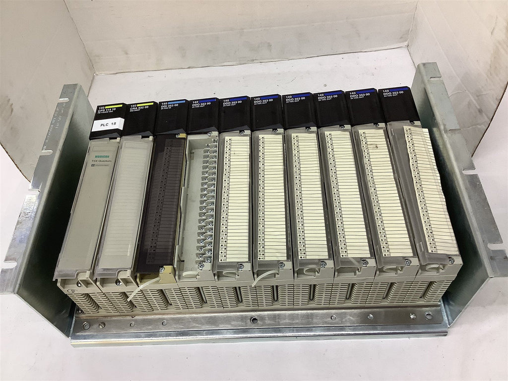 Schneider 140 XBP 0 10 00 Filled Rack