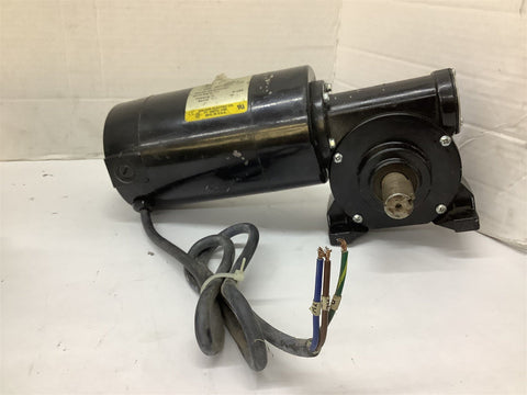 Baldor GP7400 Gear Motor 1/8 HP 90V 173 RPM 11:1 Ratio 32 Torque