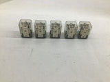 Potter & Brumfield KUP-5A15-120 Relay 120V 50/60Hz Lot Of 5