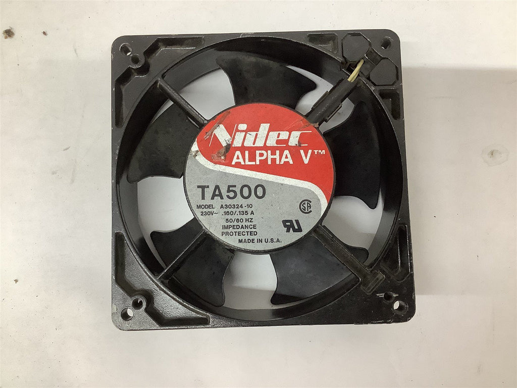 Nidec TA500 A30324-10 Alpha V 230V .160/.135A 50/60HZ Impedance Protected