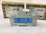 Siemens 5SJ4211-7HG41 Miniature Circuit Breaker 240V 5A 2Pole Lot Of 2