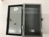 Siemens Nema 12/3R Enclosure Length 14-3/16" Width 8-1/8" Height 6"