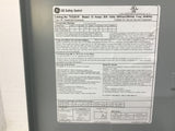General Electric TH3361R Safety Switch 30A 600VAC 250vdc 50/60Hz