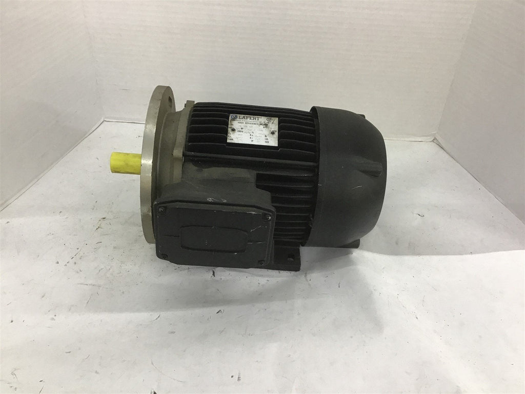 Lafert HE90LE4 AC Motor 2 HP 264/460V 1735 RPM 4P 3PH 60Hz TEFC