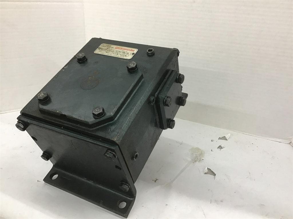 Prab Conveyors DVLM01262-3 Gear Reducer 15HP 1200 Ratio 56C Motor Frame