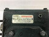 Prab Conveyors DVLM01262-3 Gear Reducer 15HP 1200 Ratio 56C Motor Frame