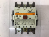Fuji SC25AA Electric Magnetic Contactor 600 Volts 26 Amp 100/110 Volt Coil